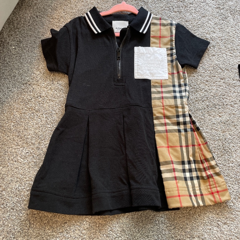 Girls Burberry Dress